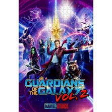 Jeronkarji Guardians Of The Galaxy Vol. 2 (2017) Film Posterinin 500 Parça Puzzle Yapbozu Sürüm4