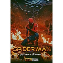 Spider-Man: Homecoming (2017) Film Posterinin 500 Parça Puzzle Yapbozu Sürüm3