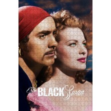 The Black Swan (1942) Film Posterinin 500 Parça Puzzle Yapbozu