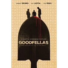 Jeronkarji Goodfellas (1990) Film Posterinin 500 Parça Puzzle Yapbozu Sürüm4