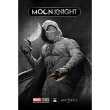 Jeronkarji Moon Knight (2022) Film Posterinin 500 Parça Puzzle Yapbozu Sürüm9