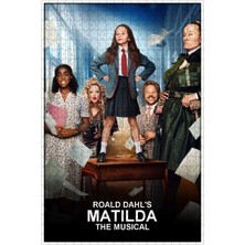 Jeronkarji Roald Dahl's Matilda The Musical (2022) Film Posterinin 500 Parça Puzzle Yapbozu Sürüm3 S85