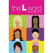 The L Word: Generation Q (2019) Film Posterinin 500 Parça Puzzle Yapbozu Sürüm2