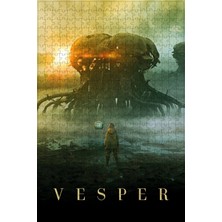 Jeronkarji Vesper (2022) Film Posterinin 500 Parça Puzzle Yapbozu Sürüm2