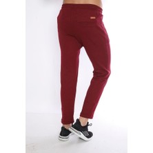 Erkek Slim Fit Cepleri Fermuarlı Eşofman Altı