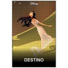 Jeronkarji Destino (2003) Film Posterinin 500 Parça Puzzle Yapbozu