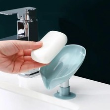 Kaymak Home Vantuzlu Su Giderli Sabunluk, Su Giderli Lavabo,banyo,mutfak Sabunluk, Sünger Tutucu, Bez Tutucu