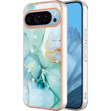 Mays Home1 Google Piksel 9 Pro 5g Mermer Desen Ince Tpu Yumuşak Tampon Için Kılıf (Yurt Dışından)