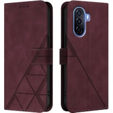 Mays Home1 Huawei Nova Y70 Artı Flip Folio Kitap Koruyucu Pu Deri Cüzdan (Yurt Dışından)