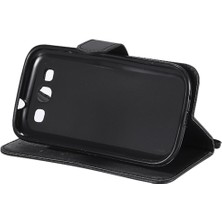 Mays Home1 Samsung Galaxy Card Klasik Düz Renk Için Flip Case Kart Yuvası Kılıf ile (Yurt Dışından)