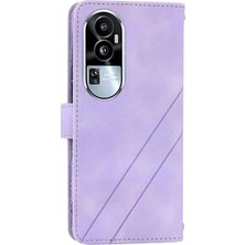 Mays Home1 Oppo RENO10 Pro Artı 5g Için Filp Durumda Kickstand Anti Scratch Tam Pu Kayış (Yurt Dışından)