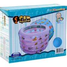 Sea&sun 3 Boğumlu Şişme Havuz 100X60 cm Mavi