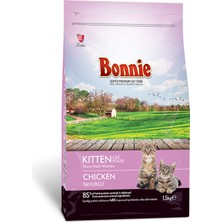 Bonnie Tavuklu Yavru Kedi Maması 1,5 kg