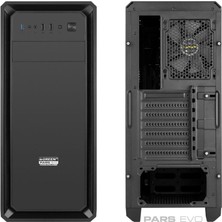 Green Pars Evo Skd 1X120MM 1x3.2 2x2.0 USB Bilgisayar Kasası (Psu Yok)