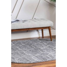 Angora Home Heka Makine Halısı 95 X 155 Oval