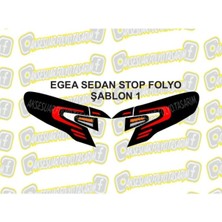 Aksesuar Folyo Tasarım Egea Stop Folyo Model 1