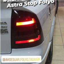 Aksesuar Folyo Tasarım Astra G Sedan-Hb Stop Folyo Model 2