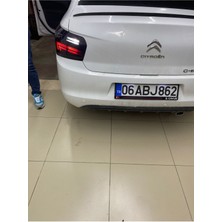 Aksesuar Folyo Tasarım Citroen Elysee 2013-2016 Stop Folyo