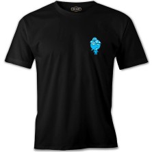 Lord T-Shirt Ateş ve Su - Su Kız Siyah Erkek Tshirt