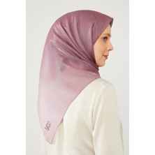 Levidor Leylak Renk Geçişli Kehribar Eşarp