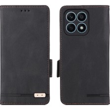 Mays Shop Kart Tutucu Kickstand ile Onur X8A Deri Folio Flip Case Için Kılıf (Yurt Dışından)