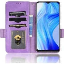 Mays Shop Realme V20 Flip Kapak Pu Deri Görüntüleme Standı Cüzdan 3 Kart (Yurt Dışından)