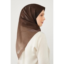 Levidor Acı Kahve Renk Geçişli Kehribar Eşarp