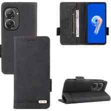 Mays Shop Asus Zenfone 9 Için Kılıf Koruyucu Kapak Kart Ekleme Deri Folio (Yurt Dışından)