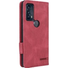 Mays Shop Tcl 20B Tam Koruma Koruyucu Kapak Deri Için Kılıf Folio Flip Case (Yurt Dışından)