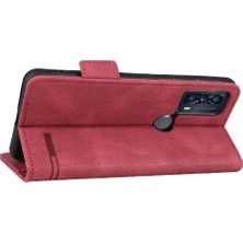 Mays Shop Tcl 20B Tam Koruma Koruyucu Kapak Deri Için Kılıf Folio Flip Case (Yurt Dışından)