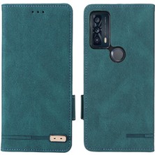 Mays Shop Tcl 20B Tam Koruma Koruyucu Kapak Deri Için Kılıf Folio Flip Case (Yurt Dışından)