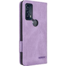 Mays Shop Tcl 20B Tam Koruma Koruyucu Kapak Deri Için Kılıf Folio Flip Case (Yurt Dışından)