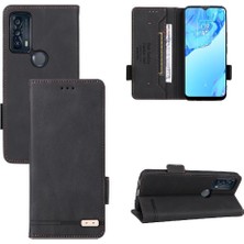 Mays Shop Tcl 20B Tam Koruma Koruyucu Kapak Deri Için Kılıf Folio Flip Case (Yurt Dışından)