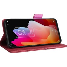 Mays Shop TCL10L/10LITE Deri Folio Flip Case Koruyucu Kapak Kartı Için Kılıf (Yurt Dışından)