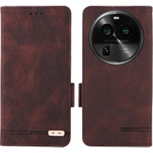 Mays Shop Oppo Bulmak Için Kılıf X6 Pro Deri Folio Flip Case Koruyucu Kapak Kartı (Yurt Dışından)