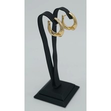 Atagül Collection Atagülcollection Gold Renk Halka Çelik Küpe