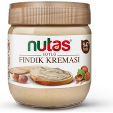 NUTAS Sütlü Fındık Kreması – 350gr Cam Kavanoz