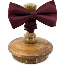 Kravatkolik Bordo Nokta Desen Klasik Papyon P1884