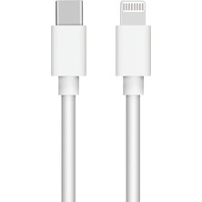 Hobimtek Type-C Ios Pd Kablo 100 cm Şarj ve Data Kablosu 20W 3.1 Amper Hızlı Şarj Kablosu USB C To Lightning iphone