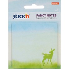 Stickn Stick'n 21727 Fancy 1s Yapışkanlı Not Kağıdı 76X76 30 Yaprak