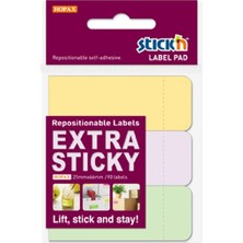 Stickn Stick'n 21752 Eco Yapışkanlı Not Kağıdı 76X127 100 Yaprak Yeşil