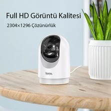 Hoco D1 İç Mekan Wifi Bağlantılı Hd Cctv-Ptz Güvenlik Kamerası