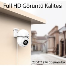 Hoco D2 Dış Mekan Wifi Bağlantılı Hd Cctv Güvenlik Kamerası