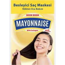 BomBom Saç Mayonnaıse Kolajen Içeren Saç Bakım Maskesi 190ML