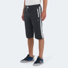 Slazenger NARAYAN IN Erkek Cepli Kapri Koyu Gri Şort