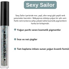 The Glitter Lab Simli Likit Eyeliner - Dazzling Liner -Sexy Sailor