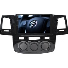 Navico Toyota Hilux Android Carplay Multimedya 2005-2008 Manuel Klima 6gb Ram + 128GB Hafıza + 8 Çekirdek