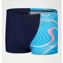 Speedo Digital Allover V-Cut Aquashort Erkek Çocuk Mayo