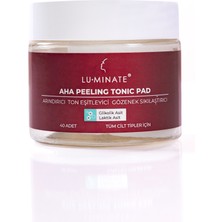 Luminate Aha Peeling Tonic Pad Cilt Tonu Eşitleyici GlikolikLaktik Asit 40 Adet Ped