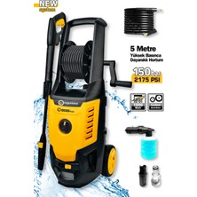 Uygunland Plus Profesyonel 150 Bar 1800 Watt Yüksek Basınçlı Bahçe ve Oto Yıkama Makinesi Yeni Sistem